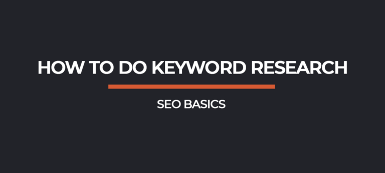 How to Do Keyword Research