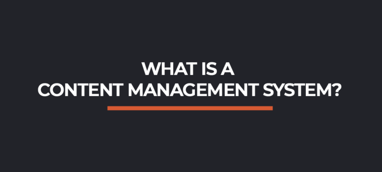 What is a Content Management System