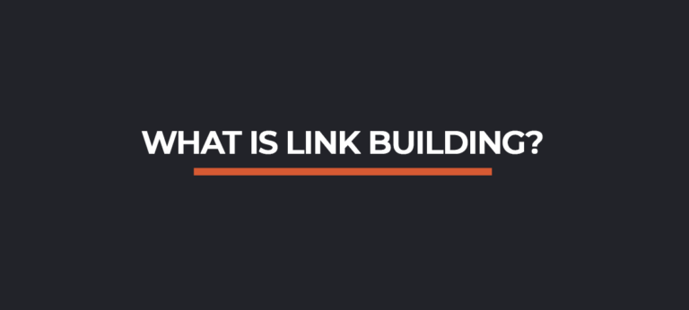 What Is Link Building?