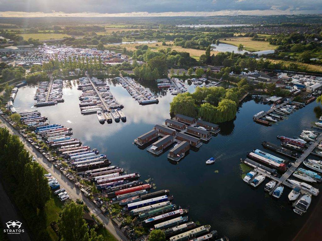 Marina drone photo