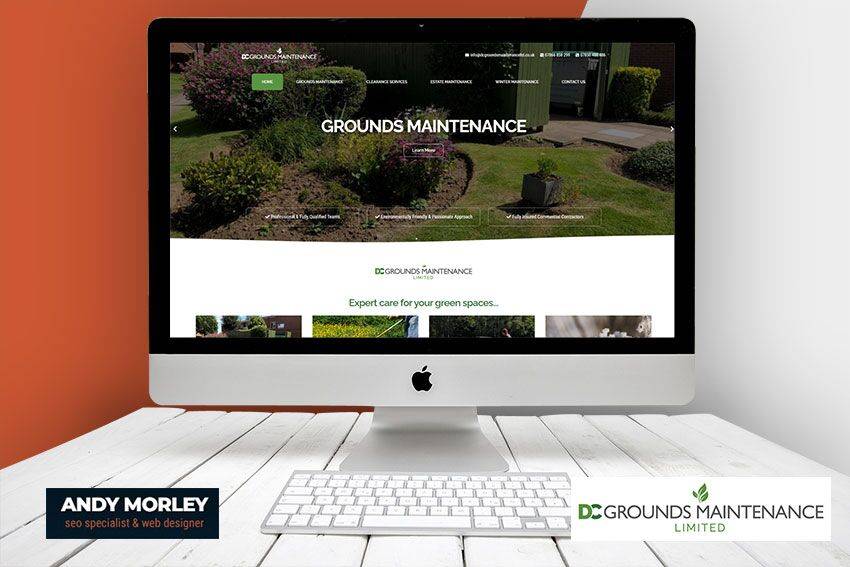 RMT Grounds Maintenance Website Design
