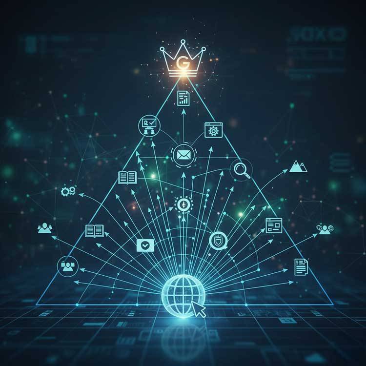 SEO Link building graphic