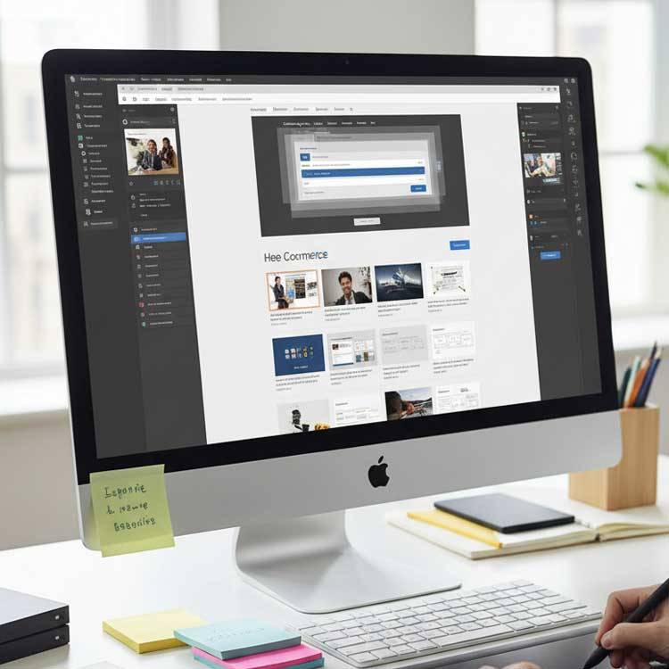Website design example